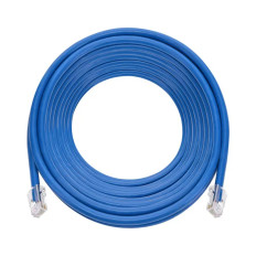 Monoprice 45409 | 75ft Cat6A RJ45 26AWG Pure Bare Copper Patch Cable Non-booted Ethernet Cable Blue