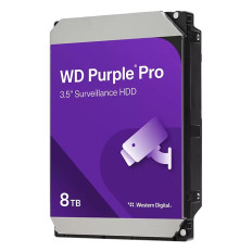 Western Digital WD8001PURP-74B6RY0 | Purple Pro 8TB 7200RPM SATA 6Gb/s 256MB Cache (RoHS) 3.5-Inch Surveillance Hard Drive