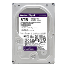 Western Digital WD8001PURP | Purple Pro 8TB 7200RPM SATA 6Gb/s 256MB Cache (RoHS) 3.5-Inch Surveillance Hard Drive