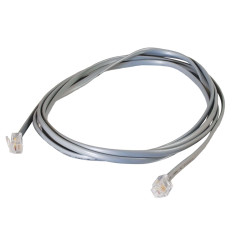 C2G 09593 | 50Ft Rj11 6P4C Modular Telephone Cable
