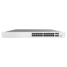 Cisco MS120-24P | MS210-24P 24 x Ports PoE+ 10/100/1000Base-T + 4 x SFP uplink Ports Layer 2 Managed 1U Rack-mountable Gigabit Ethernet Network Switch