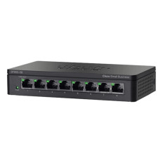 Cisco SF90D-08-AS | 90 Series SF90D-08 8 x Ports 10/100Base-T Unmanaged Fast Ethernet Network Switch