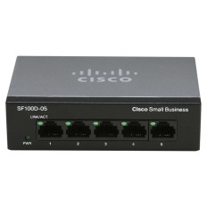 Cisco SF100D-05-AU | Small Business 100 Series SF100D-05 5 x 10/100Base-TX RJ-45 Ports Layer 2 Unmanaged Fast Ethernet Network Desktop Switch