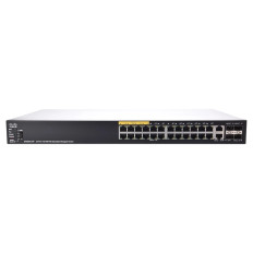 Cisco SF550X-24P-K9 | Small Business 500 Series SF550 PoE 24 x Ports 10/100Base-TX + 4 x SFP+ Layer 3 Managed Fast Ethernet Network Switch