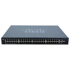 Cisco SG250-50HP | Small Business 250 Series 48 x Ports PoE+ 1000Base-T + 2 x Ports Combo SFP Layer 3 Managed Rack-mountable Gigabit Ethernet Network Switch