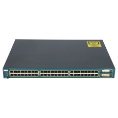 Cisco WS-C2950G-48-EI-RF | Catalyst 2950 Series 2950G-48 48 x Ports 10/100Base-TX + 2 x Ports SFP Layer 2 Managed Rack-mountable Fast Ethernet Network Switch