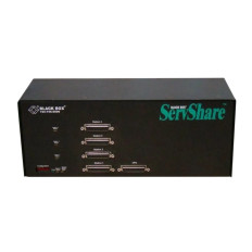 Black Box KV754A | ServShare KVM Switch 4 x 1 4 x DB-25 Keyboard/Mouse/Video