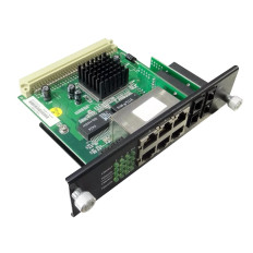 Black Box LB9218A | NIB-Modular Express Ethernet Switch 2-Port Fiber 6-Port Copper