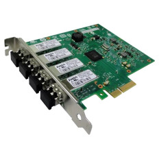 Intel E1G44HFBLK | Quad-Ports LC 1Gb/s 1000Base-SX Gigabit Ethernet PCI Express 2.0 x4 Server Network Adapter