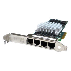 Intel EXPI19404PTG2L20 | PRO/1000 PT Quad-Ports RJ-45 1Gb/s 10Base-T/100Base-TX/1000Base-T Gigabit Ethernet PCI Express x4 Low Profile Server