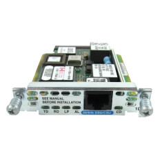 Cisco WIC-1DSU-56K4 | 1-port 4-wire 56/64-kbps CSU/DSU WAN Interface Card 1 x Switched 56/64 WAN 56 Kbps Switched 56
