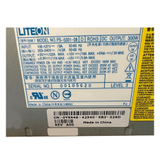 Dell CN-0YX448 | 300-Watts 200-240V AC 50-60Hz Power Supply for Inspiron 530