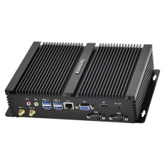 KINGDEL NC3000 | 2xCOM RS232, 7xUSB, HD Port, LAN Port, Windows 11 Pro Fanless Mini Industrial PC