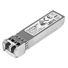 StarTech SFP10GSRSST | 10Gb/s 10GBase-SR Multi-Mode Fibre 850nm 300m Duplex LC Connector SFP+ Transceiver Module