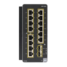 Cisco IEM-3300-14T2S= | Catalyst IE3300 Rugged 14 x Ports 1000Base-T + 2 x SFP (mini-GBIC) Ports 1000Base-X DIN Rail Expansion Module