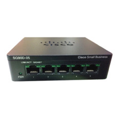 Cisco SG90D-05-AS | 90 SG90D-05 5 x 1000Base-T Layer 2 Unmanaged Gigabit Ethernet Network Switch