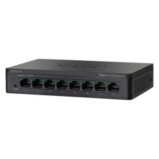 Cisco SG90D-08-SG | 90 SG90D-08 8 x 1000Base-T Layer 2 Unmanaged Gigabit Ethernet Network Switch