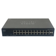 Cisco SG92-24-AS | 90 SG92-24 22 x Ports 10/100/1000Base-T + 2 x Ports Combo SFP Layer 2 Unmanaged Gigabit Ethernet Network Switch