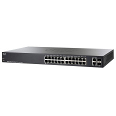 Cisco SG220-26P-K9-EU | Small Business 220 Series PoE+ 26 x Ports x 10/100/1000Base-T Layer 2 Managed Gigabit Ethernet Network Switch