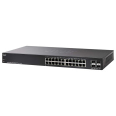 Cisco SG220-28MP-K9-CN | Small Business 220 Series SG220-28MP 24 x Ports PoE+ 10/100/1000Base-T + 4 x Ports SFP Rack-Mountable Layer 2 Managed Gigabit Ethernet Network Switch