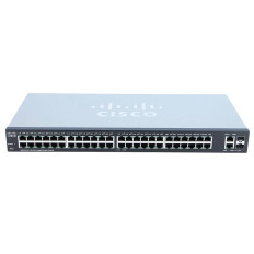 Cisco SG220-50-K9-BR | Small Business 220 Series SG220-50 48 x Ports 10/100/1000Base-T + 2 x Ports Combo SFP Rack-mountable Layer 2 Managed Gigabit Ethernet Network Switch