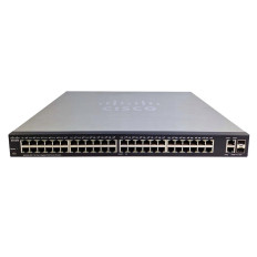 Cisco SG220-50P-K9-NA-RF | Small Business 220 Series SG220-50P 48 x Ports PoE+ 10/100/1000Base-T + 2 x Ports Combo SFP Rack-mountable Layer 2 Managed Gigabit Ethernet Network Switch