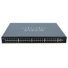 Cisco SG250X-48P-K9NA-RF | Small Business 250 Series SG250X-48P 48 x Ports PoE+ 10/100/1000Base-T + 2 x Ports 10GBase-T + 2 x Ports SFP+ Rack-Mountable Layer 2 Managed Gigabit Ethernet Network Switch