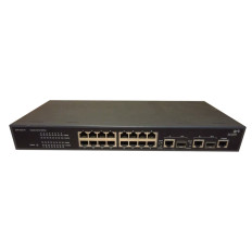 3Com 3CR17332-91 | 4210-18 2 x SFP (mini-GBIC) Shared 16 x 10/100Base-TX LAN 2 x 10/100/1000Base-T Uplink Ethernet Switch