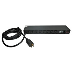 APC AP7901 | 120V 20A 8 NEMA 5-20R 1U Rackmount Power Distribution Unit