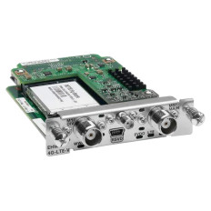 Cisco EHWIC-4G-LTE-V= | 1 x Port Mini-USB + 2 x TNC Connectors Fourth-Generation LTE Wireless WAN Enhanced High-Speed WAN Interface Card