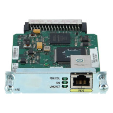 Cisco HWIC-1FE= | 1-Port Fast Ethernet High-Speed WAN Interface Card 1 x 10/100Base-TX LAN HWIC