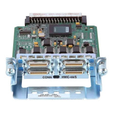 Cisco HWIC-4A-S | 4 x Ports Async Sync Serial DB-60 Male Router High-Speed WAN Interface Card