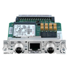 Cisco EHWIC-3G-HSPA+7= | 1-Port RJ-45 + 2 x TNC Connectors Wireless WAN Enhanced High-Speed WAN Interface Card