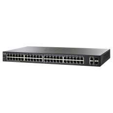 Cisco SF220-48-K9 | Small Business 220 Series SF220-48 48 x Ports 10/100Base-T + 2 x RJ-45/SFP Ports Layer 2 Managed Rack-mountable Fast Ethernet Network Switch