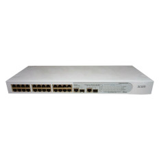 3Com 3C16475CS-ME | 2226 24 x RJ-45 Ports 10/100Base-TX + 2 x GE RJ-45 Ports Layer 2 Managed Rack-mountable Fast Ethernet Network Switch