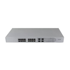 3Com 3C16485A-US | 2816 SFP Plus 16 x RJ-45 Ports 10/100/1000Base-T + 4 x dual-Purpose Copper/SFP Ports Layer 3 Managed Rack-mountable Gigabit Ethernet Network Switch