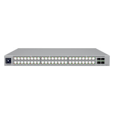 Ubiquiti ECS-48-POE-2150W | Enterprise-Grade 48-Port, Layer 3 Etherlighting PoE+++ Switch with High-Capacity 10 GbE RJ45 and 25G SFP28 Ports