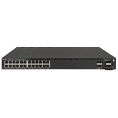 Ruckus Networks ICX7550-24 | 24-Ports 10/100/1000Base-T RJ-45 + 2-Ports 40GBase-X QSFP+ Uplink/Stacking Layer 3 Managed Stackable Front to Back Airflow Rack-mountable 1U Gigabit Ethernet Switch