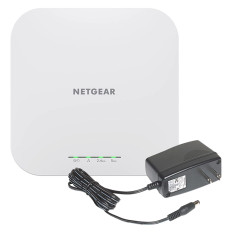 Netgear WAX610PA-100NAS | AX1800 Dual Band PoE Multi-Gig Insight Managed WiFi 6 Access Point with Power Adapter