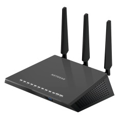 Netgear R7200-100NAS | Nighthawk R7200 4 x Ports 1000Base-T LAN + 1 x Port RJ-45 WAN 2.1Gb/s IEEE 802.11a/n/ac 5GHz Smart WiFi Router