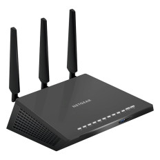 Netgear R7200-100NAS | Nighthawk R7200 4 x Ports 1000Base-T LAN + 1 x Port RJ-45 WAN 2.1Gb/s IEEE 802.11a/n/ac 5GHz Smart WiFi Router