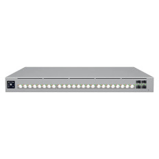 Ubiquiti ECS-24S-POE-1050W | Enterprise-Grade 24-Ports Layer 3 Etherlighting PoE+++ Switch with Stacking Support and High-Capacity 10GbE RJ45 and 25G SFP28 Connections