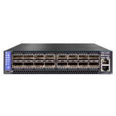 NVIDIA Mellanox MSN2100-CB2R | Spectrum-based 100GbE 1U Open Ethernet Switch with Mellanox Onyx, 16 QSFP28 Ports, 2 Power Supplies (AC), Short Depth, Rangeley CPU, C2P Airflow, Rail Kit must be Purchased Separately