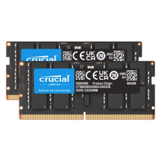 Crucial CT2K32G64C52CS5 | 64GB Kit (2x32GB) DDR5-6400MHz Non-ECC Unbuffered CL52 262-Pin CSODIMM 1.1V 2Rx8 Memory