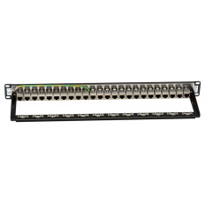 Black Box JPM814A | NIB-CAT6 Feed-Through Patch Panel Shielded 24-Port