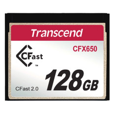Transcend TS128GCFX650 | 128GB CFast 2.0 Memory Card