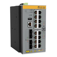 Allied Telesis AT-IE340-20GP | 16x 1000Base-T PoE+ with 4x 1000Base-X SFP Ports Industrial Layer 3 Ethernet Switch