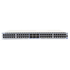 Arista DCS-7160-48TC6-HW-F | 7160 High Capacity 48x 10GbE RJ45 (1/10G) and 6x 100GbE QSFP Switch Front-to-rear Airflow 2x AC Power Supplies and 2x C13-C14 Cord
