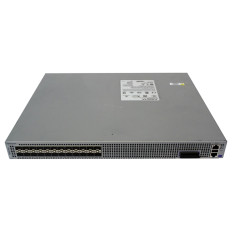 Arista DCS-7020SRG-24C2-F | 7020SR 24x 10GbE SFP+ and 2x 100GbE QSFP Switch with IPSec front-to-rear Airflow 2x AC Power Supplies 2x C13-C14 Cords