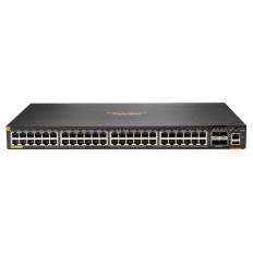 HP S0M90A | Aruba Networking 6200F 48x 1Gigabit Ethernet RJ-45 PoE+ Class 4 with 4x 10GbE SFP+ Uplink Ports Managed TAA Switch
